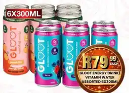 Take 'n Pay GLOOT ENERGY DRINK/VITAMIN WATER Assorted offer
