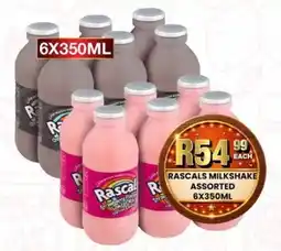 Take 'n Pay Rascals Milkshake Assorted offer