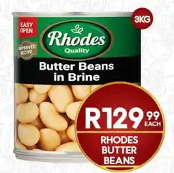 Take 'n Pay Rhodes Butter Beans in Brine offer