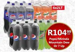 Take 'n Pay Pepsi/Mirinda Mountain Dew Or 7 Up offer