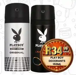 Take 'n Pay Playboy Deodorants offer