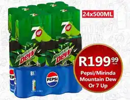 Take 'n Pay Pepsi/Mirinda Mountain Dew Or 7 Up offer