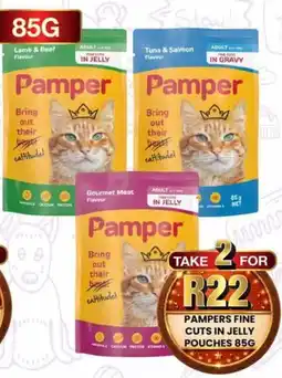Take 'n Pay Pamper Fine Cuts in Jelly Pouches offer