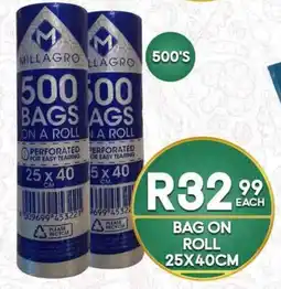 Take 'n Pay Bag on Roll 25x40cm offer