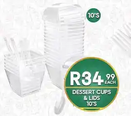 Take 'n Pay DESSERT CUPS & LIDS offer