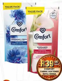 Take 'n Pay Comfort Fabric Softener Refill offer
