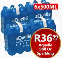 Take 'n Pay aQuellé Natural Spring Water offer