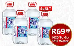 Take 'n Pay H20 To Go Still Water offer