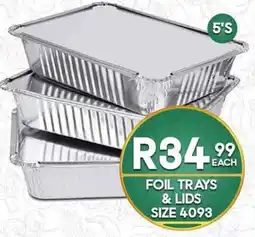 Take 'n Pay Foil Trays & Lids offer