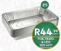 Take 'n Pay Foil Trays & Lids offer