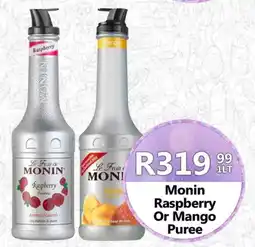 Take 'n Pay Monin Raspberry Or Mango Puree offer