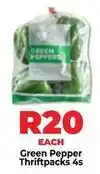 Food Lover's Market Green peppers offer