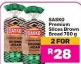 Game Sasko - premium slices brown bread offer