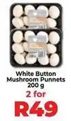 Food Lover's Market White button mushroom punnets offer