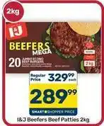 Pick n Pay Hypermarket I&j - beefers mega beef patties offer