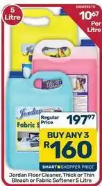 Pick n Pay Hypermarket Jordan - floor cleaner, thick or bleach or fabric softener offer