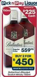 Pick n Pay Hypermarket Ballantine's - blended scotch whisky offer