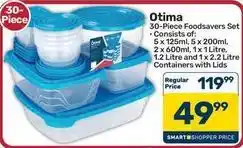 Pick n Pay Hypermarket 30-piece foodsavers set offer