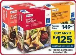 Pick n Pay Hypermarket Frozen - pnp samoosas assorted 12s offer