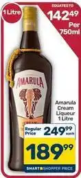 Pick n Pay Hypermarket Amarula - cream liqueur offer