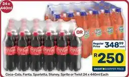 Pick n Pay Hypermarket Coca cola - coca-cola, fanta, sparletta, stoney, sprite or twist offer