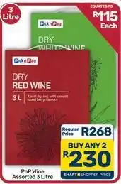 Pick n Pay Hypermarket Pick n pay - dry red wine offer