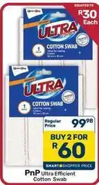 Pick n Pay Hypermarket Ultra - cotton swab offer