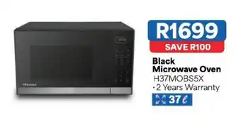 Black Microwave Oven Hisense