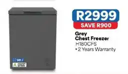 OK Furniture Grey Chest Freezer H180CFS offer