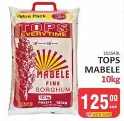 KitKat Cash and Carry TOPS MABELE FINE SORGHUM offer