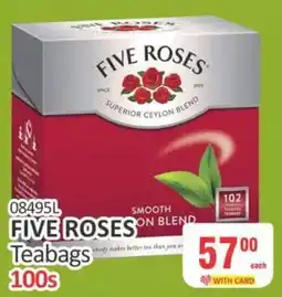 KitKat Cash and Carry FIVE ROSES Teabags offer
