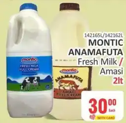 KitKat Cash and Carry MONTIC ANAMAFUTA Fresh Milk / Amasi offer