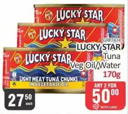 KitKat Cash and Carry Lucky Star Light Meat Tuna Chunks in Vegetable Oil/Water offer