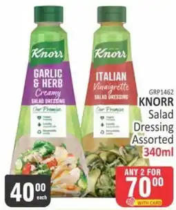 KitKat Cash and Carry Knorr Salad Dressing Assorted offer