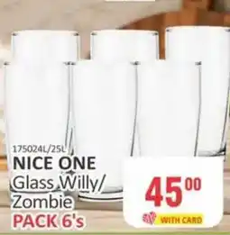 KitKat Cash and Carry Nice One Glass Willy/Zombie offer