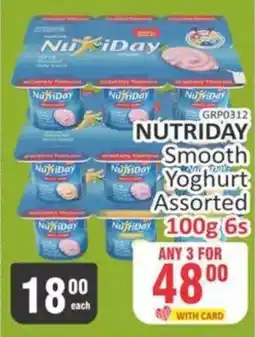 KitKat Cash and Carry NutriDay Smooth Yoghurt Assorted offer