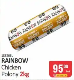 KitKat Cash and Carry RAINBOW Chicken Polony offer