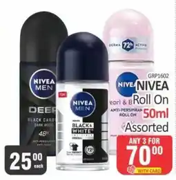 KitKat Cash and Carry NIVEA Roll On Assorted offer