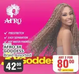 KitKat Cash and Carry Afro Goddes Braid Assorted offer