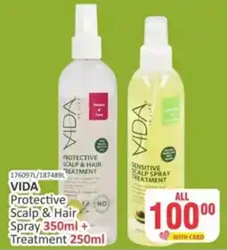 KitKat Cash and Carry VIDA Protective Scalp & Hair Spray + Treatment offer