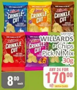 KitKat Cash and Carry Willards Chips Pick N Mix offer