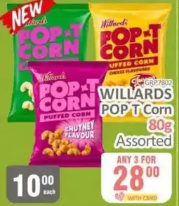 KitKat Cash and Carry WILLARDS POP T Corn Assorted offer