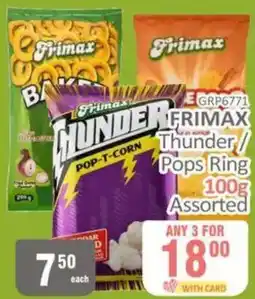 KitKat Cash and Carry Frimax Thunder/ Pops Ring Assorted offer
