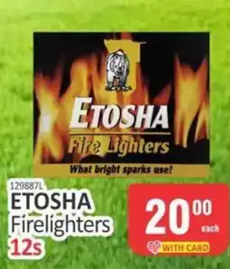 KitKat Cash and Carry ETOSHA Firelighters offer