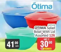 KitKat Cash and Carry OTIMA Salad Bowl With Lid Assorted offer