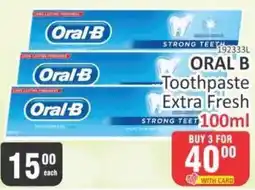 KitKat Cash and Carry Oral-B Toothpaste Extra Fresh offer