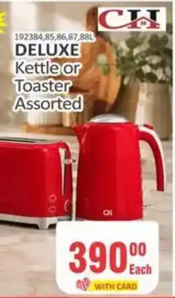 KitKat Cash and Carry CII Deluxe Kettle or Toaster Assorted offer