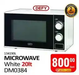KitKat Cash and Carry DEFY MICROWAVE White 20lt offer