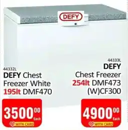 KitKat Cash and Carry DEFY Chest Freezer White offer