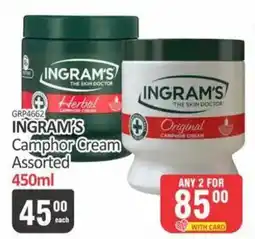 KitKat Cash and Carry INGRAM'S Camphor Cream Assorted offer